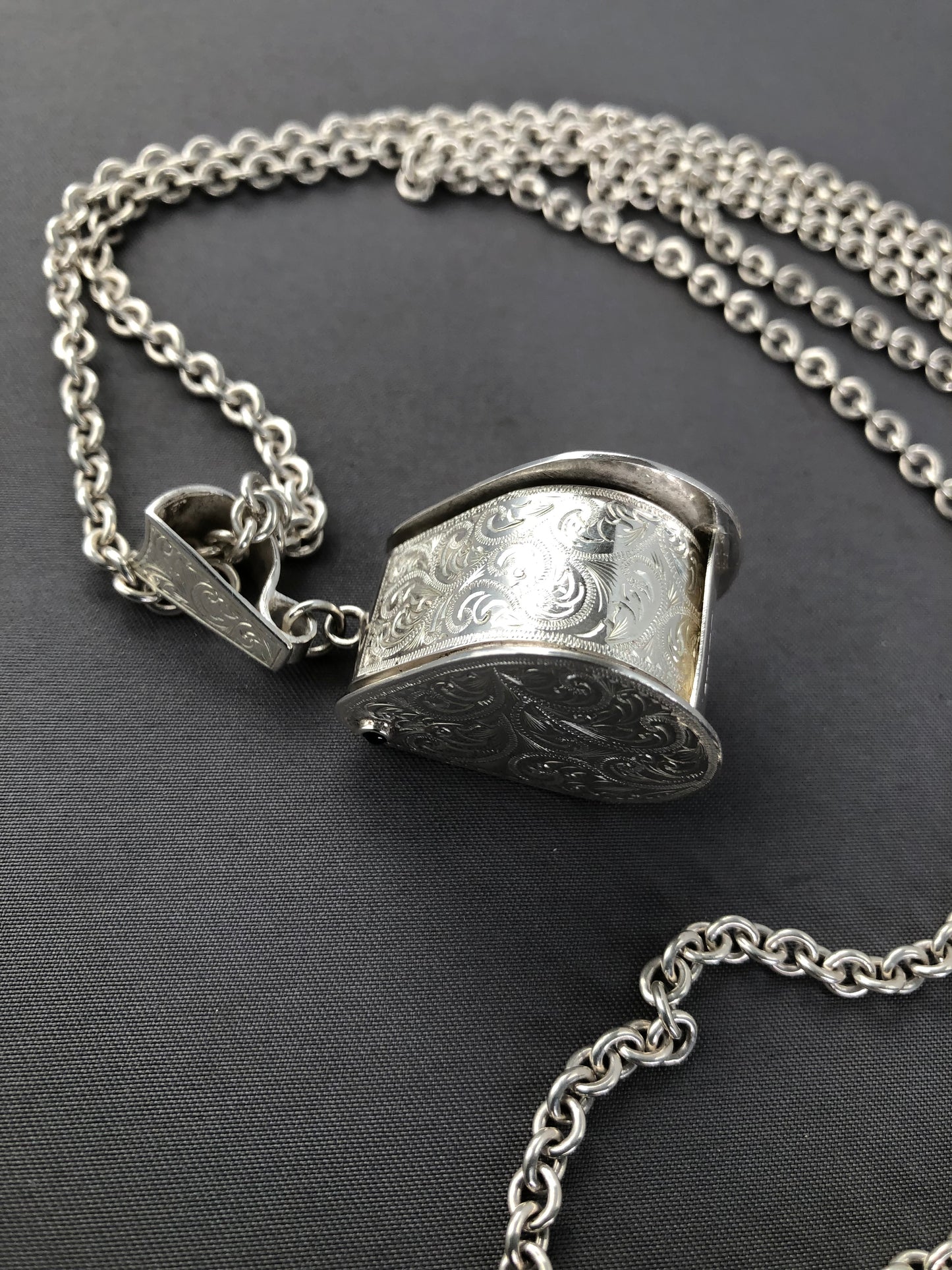 Solid silver handmade jewellers eye glass